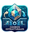 Cambios estructurales del menú digital