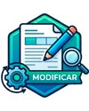 Modificación de información del menú digital